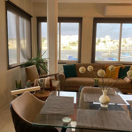 Appartement A Sea View Maisonette Right On The Waters Edge. à San Pawl il-Baħar Extérieur photo